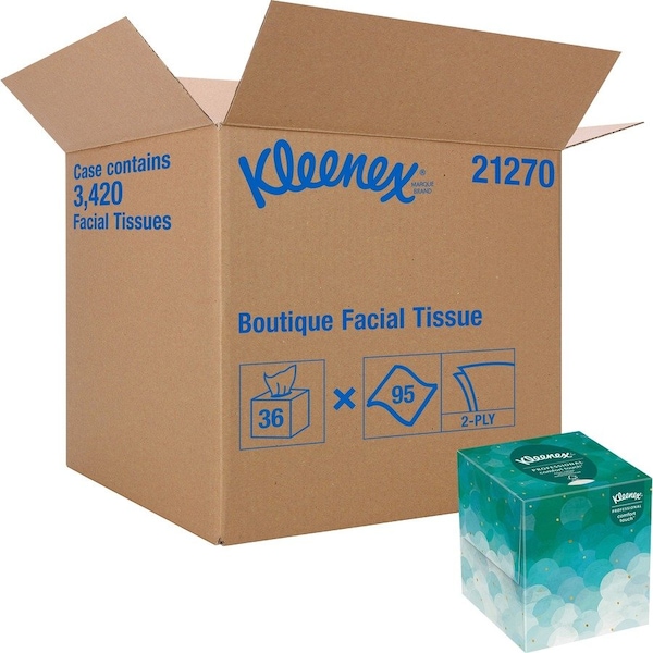 Kleenex Tissue, Facial, Butque 36PK - KCC21270CT