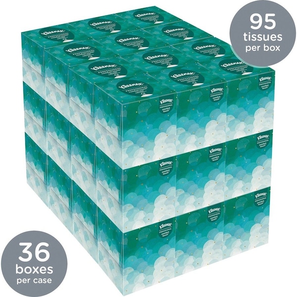 Kleenex Tissue, Facial, Butque 36PK - KCC21270CT