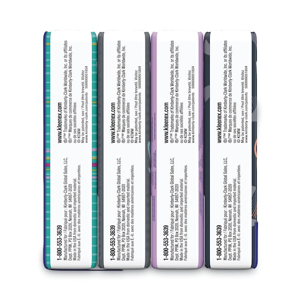 Kleenex Go Pack 3 Ply Facial Tissue, 10 Sheets - 46651