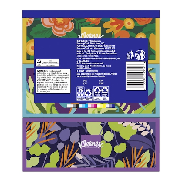 Kleenex Kleenex Ultra Soft 120 ct Facial Tissue - 54314
