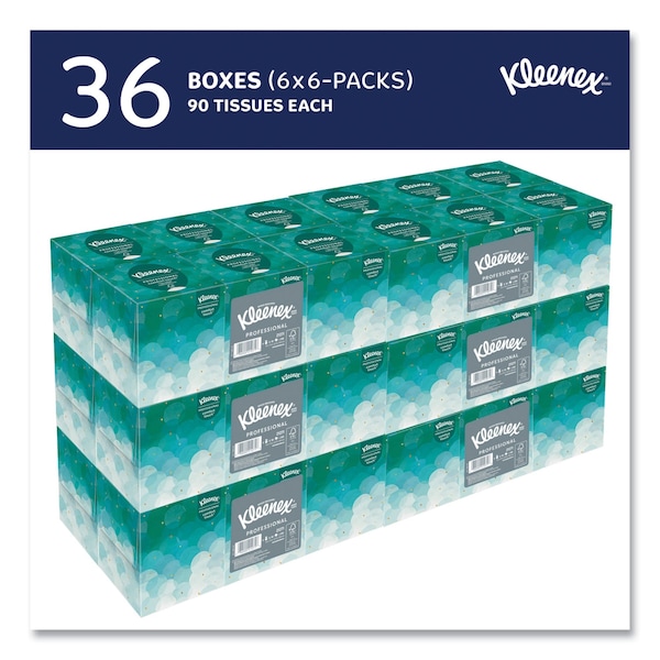 Kleenex Boutique 2 Ply Facial Tissue, 95 Sheets - KCC 21271