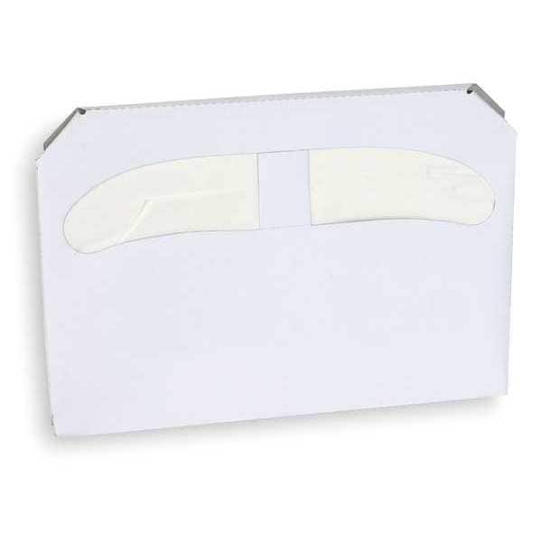 Tough Guy Toilet Seat Cover, 1/2 Fold, 250 Sheets, White, 20 PK - 2VEX6
