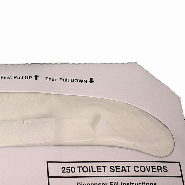 Impact Products Rest Assured Seat Covers, 14.25 x 16.85, White, PK5000 - 25177673