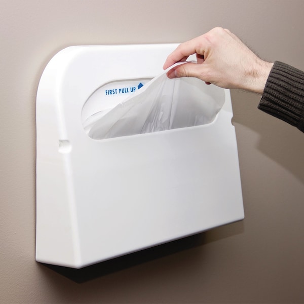Hospeco Health Gards Toilet Seat Covers, 14.25 x 16.5, White, PK5000 PK - HG-5000