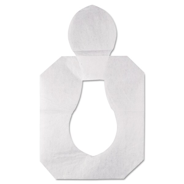 Hospeco Health Gards Toilet Seat Covers, Half-Fold, White, PK1000 - HG-1000