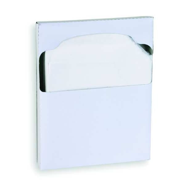 Tough Guy Discreet Seat, Health Gard Toilet Seat Cover, 1/4 Fold, White, 200 Sheets, 25 PK - 2VEX5