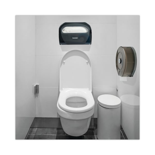 Boardwalk Toilet Seat Cover, 1/2 Fold, White, 250 Sheets - BWK-1000
