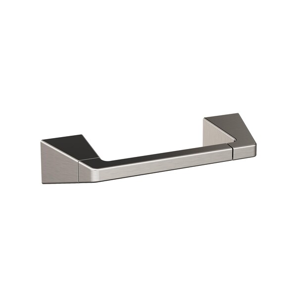 Amerock Blackrock Brushed Nickel Contemporary Pivoting Double Post Toilet Paper Holder - BH36001G10