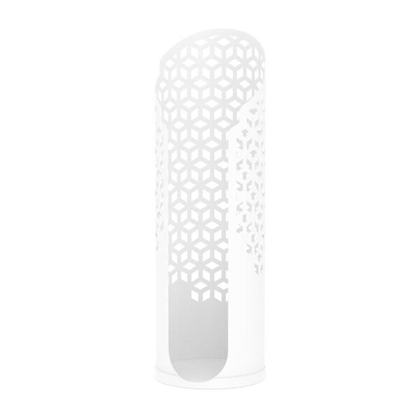 Bedding Beyond Rollo Matte Reserve Toilet Paper Roll Holder White - BE3306531