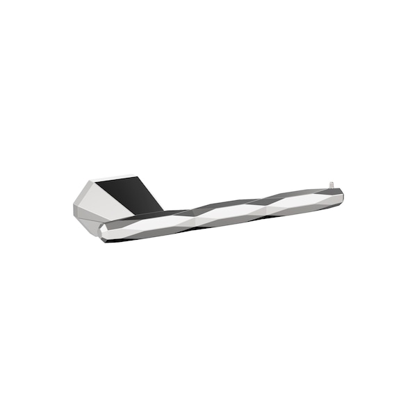 Amerock St. Vincent Chrome Contemporary Single Post Toilet Paper Holder - BH3604126
