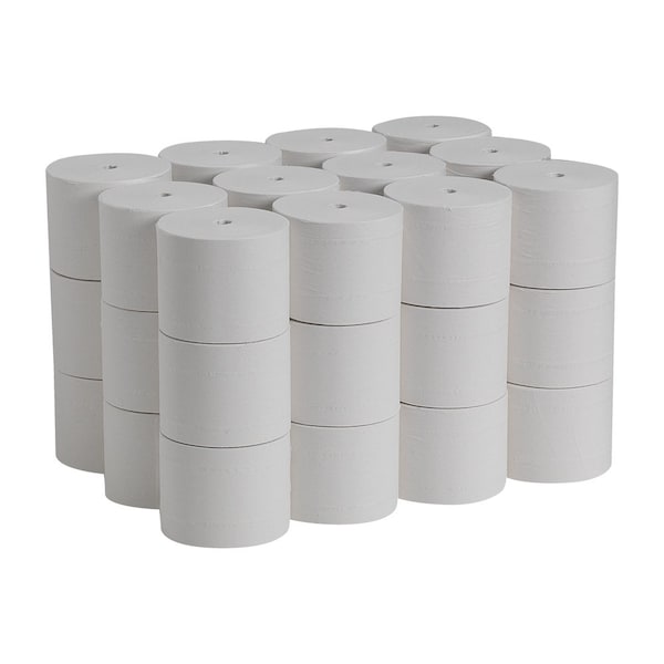 Georgia-Pacific Compact Toilet Paper, 2 Ply, 1,000 Sheets, 333 ft L, Coreless, 36 Pack - 19375
