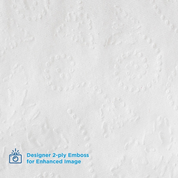 Georgia-Pacific Angel Soft Professional Series, Standard Core, 2 Ply, 450 Sheets, White, 80 PK - 16880
