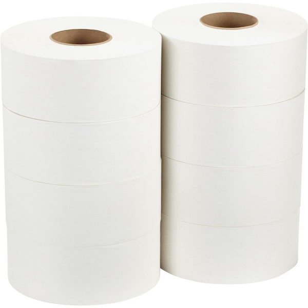 Georgia-Pacific Envision, Jumbo Core, 2 Ply, Continuous Sheets, White, 8 PK - 12798