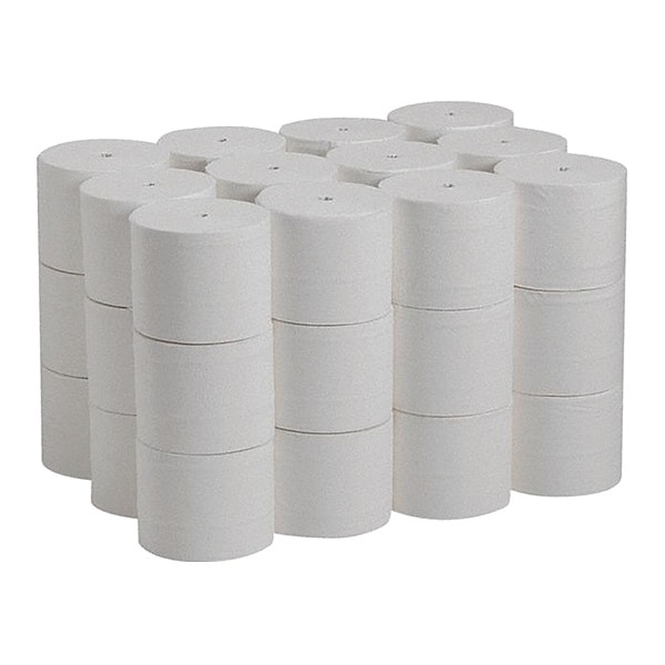 Georgia-Pacific Angel Soft Professional SeriesCompact, Coreless, 2 Ply, 750 Sheets, White, 36 PK - 19371