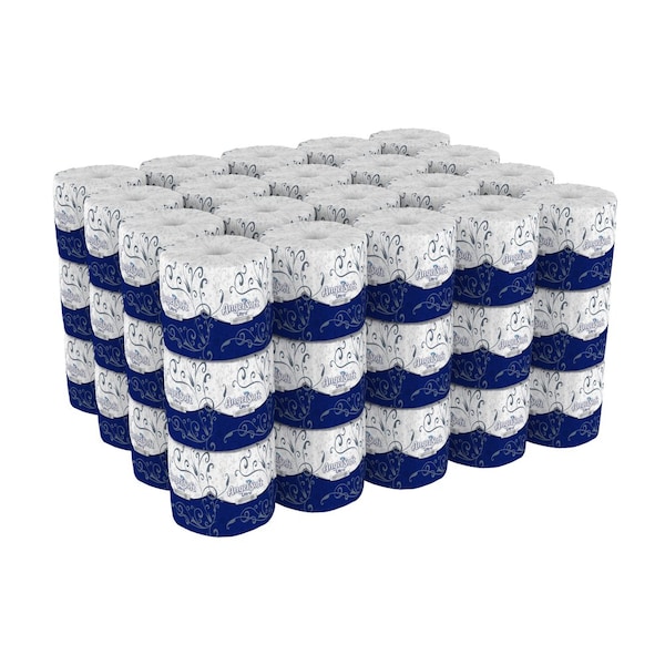 Georgia-Pacific Angel Soft Professional Series, Standard Core, 2 Ply, 400 Sheets, White, 60 PK - 16560