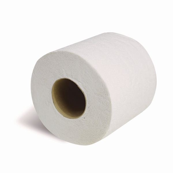 Boardwalk Toilet Paper, 2 Ply, 4 1/2 x 3 in Sheets, 500 Sheets/Roll, White, 96 Pack - BWK6180
