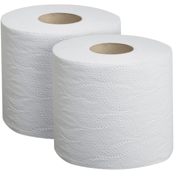 Georgia-Pacific Envision, Standard Core, 1 Ply, 550 Sheets, White, 80 PK - 19881/01