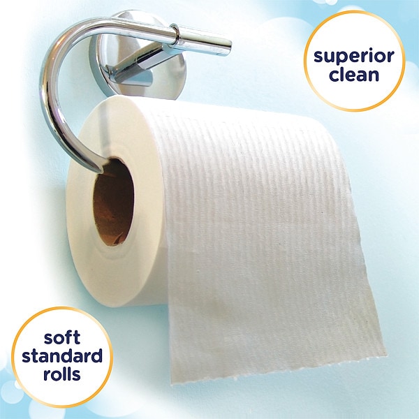 Kimberly-Clark Professional Cottonelle Ultra CleanCare Toilet Paper, 48 Rolls, 4 Packs of 12, 170 Sheets Per Roll - 12456