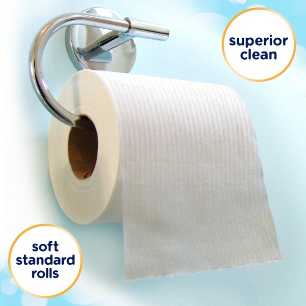Kimberly-Clark Professional Cottonelle Ultra CleanCare Toilet Paper, 48 Rolls, 4 Packs of 12, 170 Sheets Per Roll - 12456