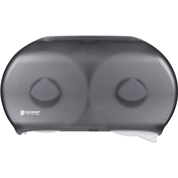 San Jamar Bath Tissue Dispenser, Jumbo, 19"x5-1/4"x12", BK/Pearl - SJMR4000TBK