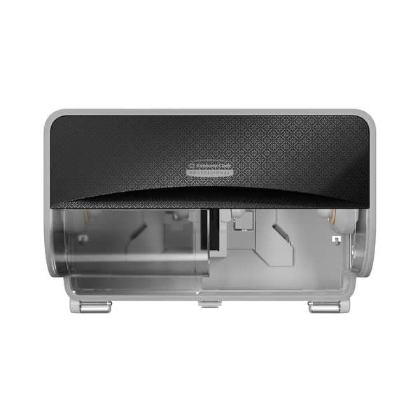 Kimberly-Clark Professional Toilet Paper Dispenser, 2 Rolls, Plstc, Blk - 58722