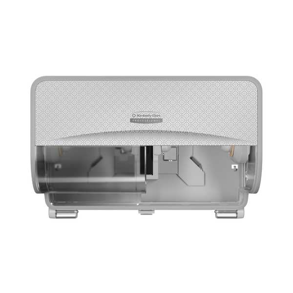 Kimberly-Clark Professional Toilet Paper Dispenser, 2 Rolls, Plstc - 53698