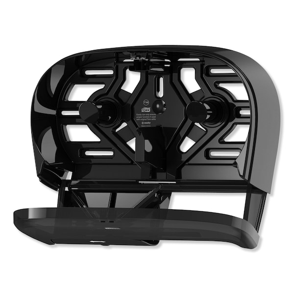 Tork Tork OptiCore Toilet Paper Roll Dispenser Black T10, High Capacity, 565528 - 565528