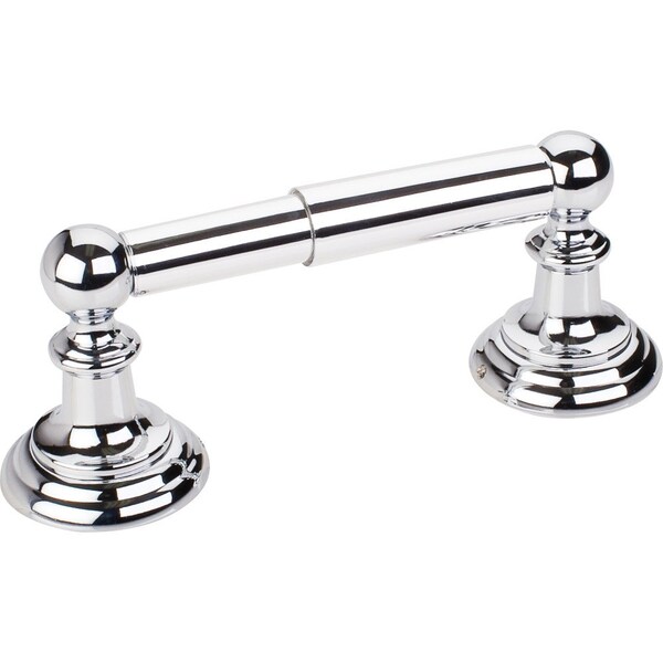 Elements By Hardware Resources Fairview Polished Chrome Spring-Loaded Paper Holder - Contractor Packed 2PK - BHE5-01PC