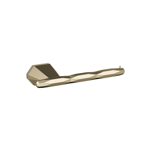 Amerock St. Vincent Golden Champagne Contemporary Single Post Toilet Paper Holder - BH36041BBZ