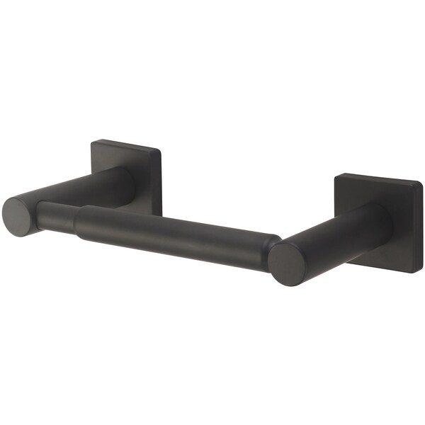 Olympia Toilet Tissue Holder in Matte Black - H-1415-MB
