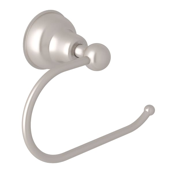 Rohl Toilet Paper Holder "Half Loop" Style In Satin Nickel - CIS8STN