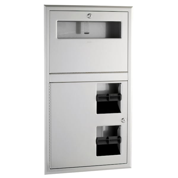 Bobrick Seat-Cover Dispenser, Toilet Tissue - 3474