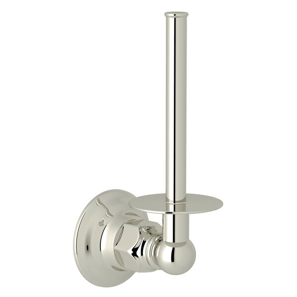 Rohl Italian Bath Spare Toilet Paper Holder In Polished Nickel - ROT19PN