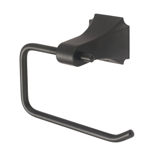 Pioneer Industries Toilet Tissue Holder in Matte Black - 7PR032-MB