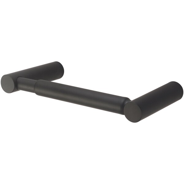 Olympia Toilet Tissue Holder in Matte Black - H-1015-MB