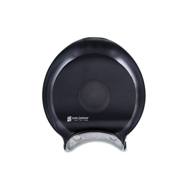 The Colman Group San Jamar, Single-Roll Jumbo Bath Tissue Dispenser, 10 1/4 X 5 5/8 X 12, Black Pearl - R2000TBK