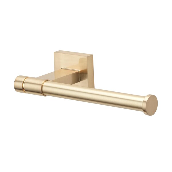 Gliderite Hardware Alpine Collection Tissue Holder Champagne Gold Bathroom Hardware - 9050-SQ-CHPG-1