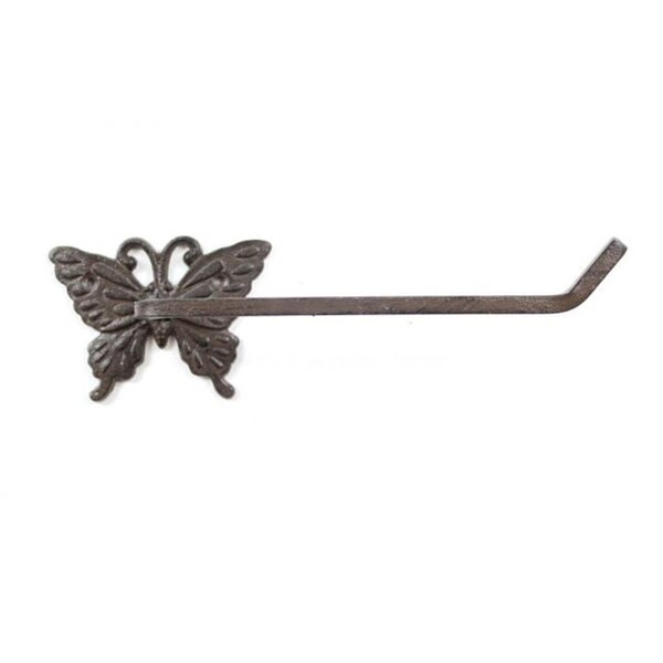 Procomfort Cast Iron Butterfly Toilet Paper Holder - 11 in. - PR903215
