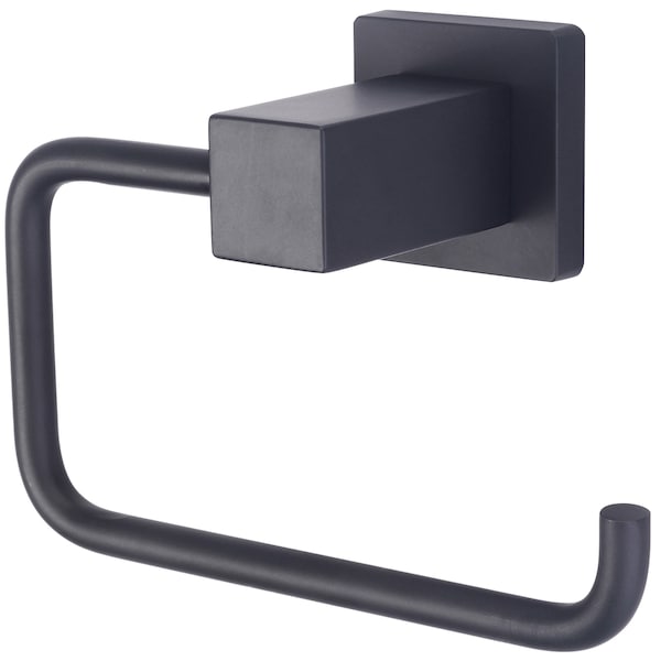 Pioneer Industries Toilet Tissue Holder, Matte Black - 7MO032-MB