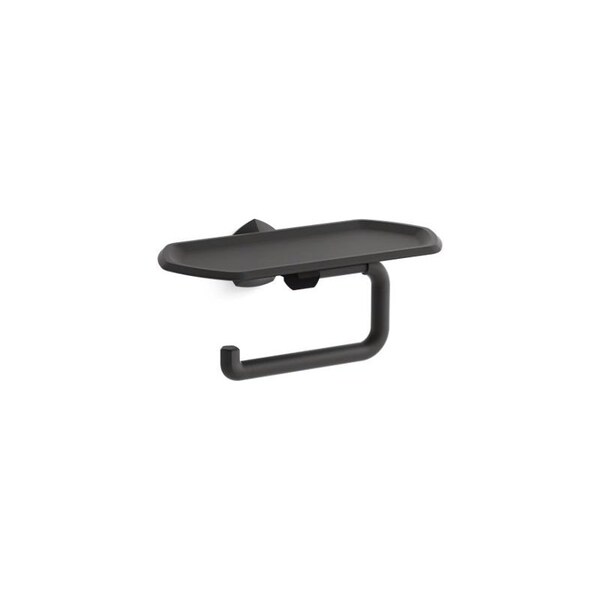 Kohler Occasion Covered Toilet Tissue Holder - 27128-BL