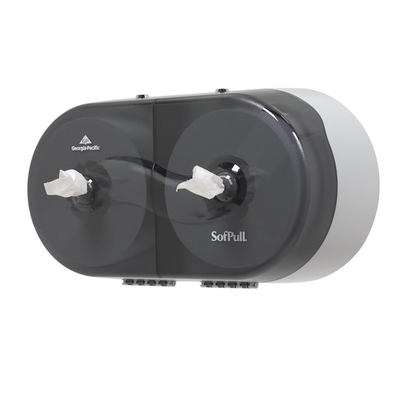 Georgia-Pacific Toilet Paper Dispr, Centerpull, (2) Rolls - 56509