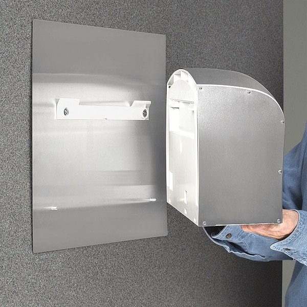 Kimberly-Clark Professional Toilet Paper Dispenser, (1) Roll, Silver - 09601