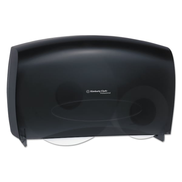 Kimberly-Clark Professional Cored JRT Jumbo Combo Tissue Dispenser, 20.4w x 5.8d x 13.1h, Smk/Gray - 09551