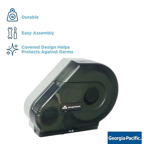 Georgia-Pacific Toilet Paper Dispr, Jumbo, 13-1/2 In. H - 58150