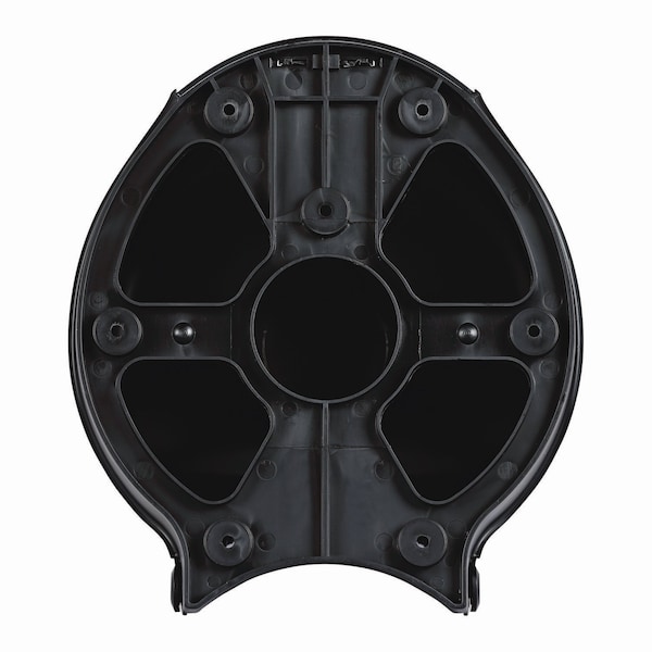 Boardwalk Single Jumbo Toilet Tissue Dispenser, 11 x 12 1/4, Black - R2000BKBW