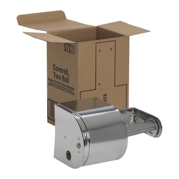 Georgia-Pacific Toilet Paper Dispr, Metal, 6 In. H - 57320