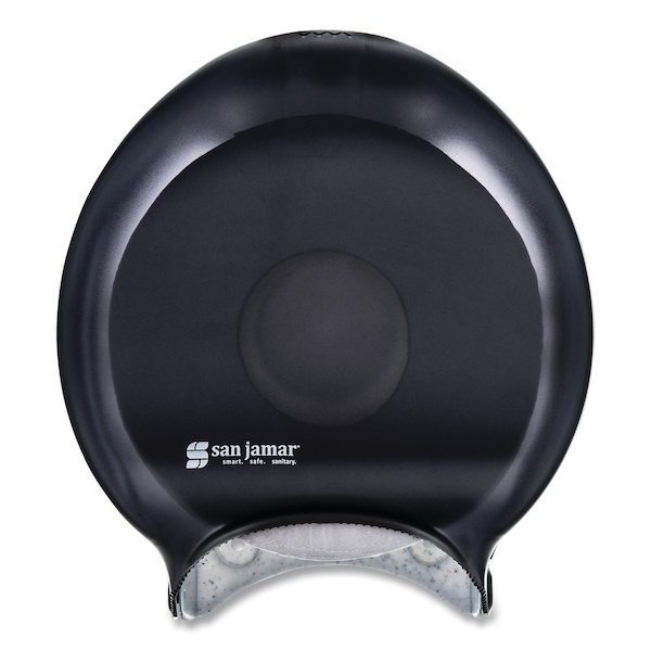 San Jamar Toilet Paper Dispenser, Single, 9", Jumbo - SAN R2000TBK