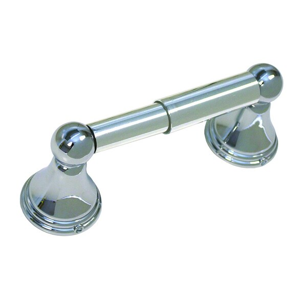 Jones Stephens Chrome Plated Concealed Mount Bell Post Toilet Paper Holder - 97300
