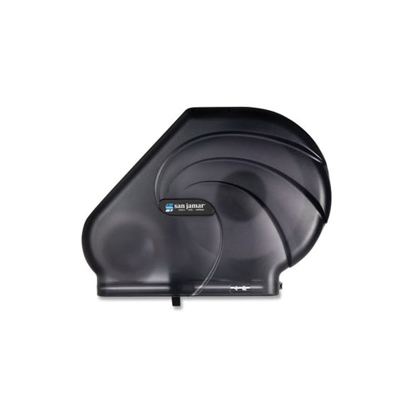 The Colman Group San Jamar, Oceans Reserva Jumbo Tissue Dispenser W/stub, 16-3/4x5-1/2x12-1/4, Black Pearl - R3090TBK