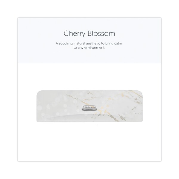 Kimberly-Clark Professional ICON Faceplate for Coreless Standard Roll Toilet Paper Dispenser, 3.56 x 12 x 1.5, Cherry Blossom - 58822